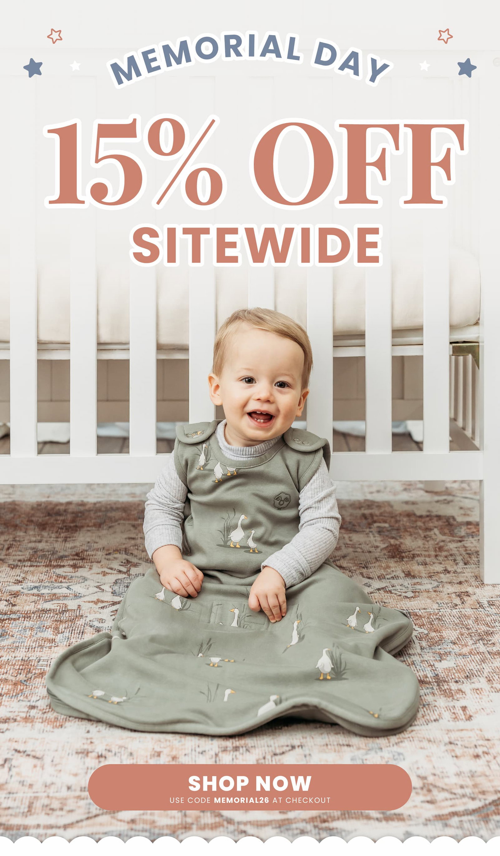 Memorial Day 15% OFF Sitewide Shop Now. Use code MEMORIAL26 at checkout.