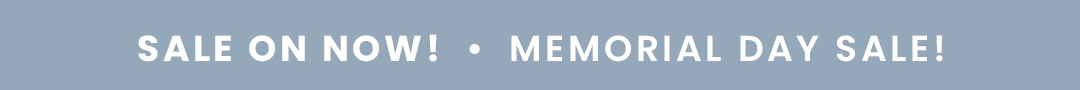 Sale on Now! Memorial Day Sale!