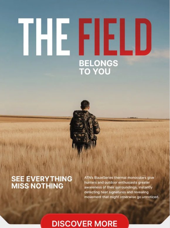 The field belongs to the hunter who sees everything first