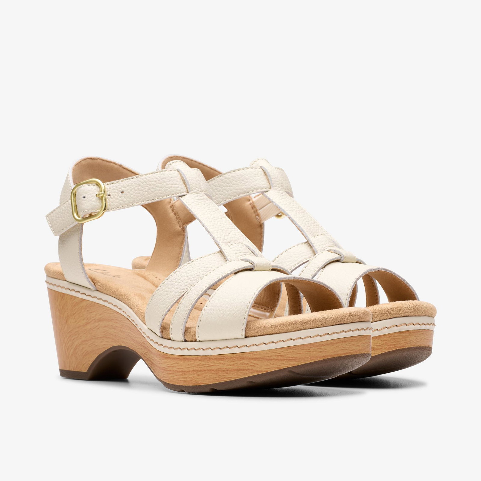 Shop Seannah Madi Cream Leather
