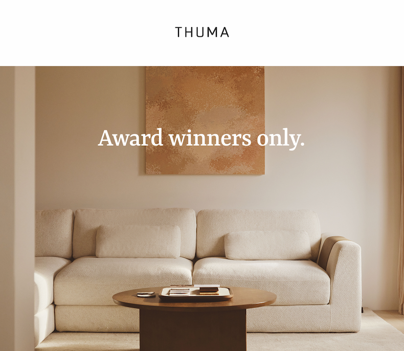 Award winners only.