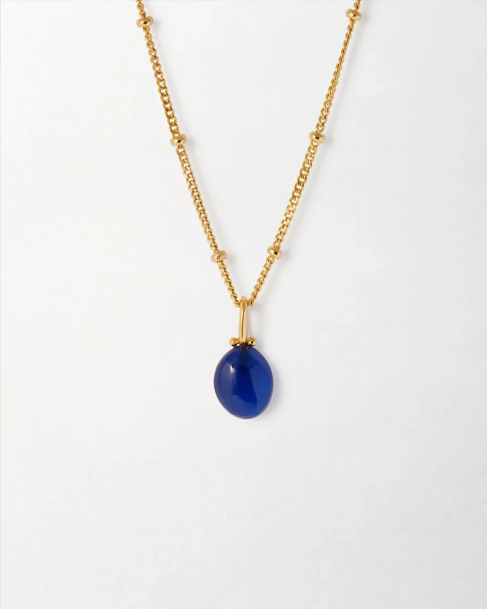 Image of Coastal Blue Quartz Necklace