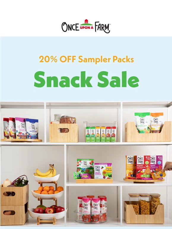 Pantry Snack Samplers, Now 20% Off