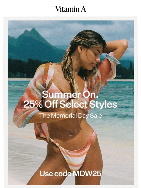 Your Resort ‘26 Favorites, Now 25% Off