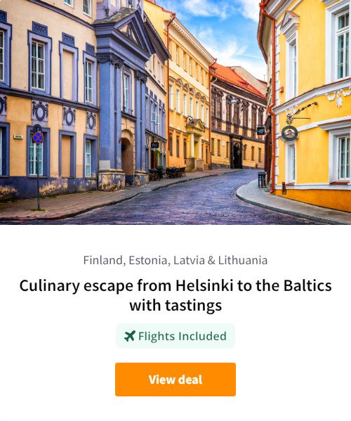 Culinary escape from Helsinki to the Baltics with tastings