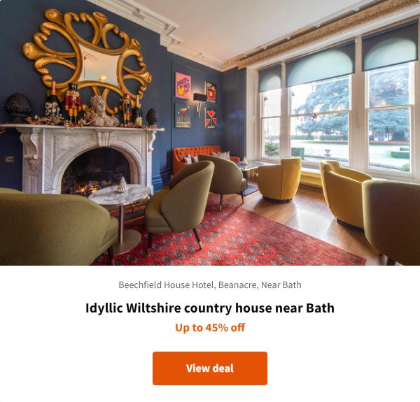 Idyllic Wiltshire country house near Bath