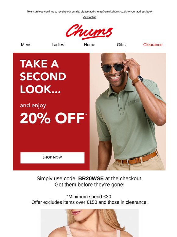Still searching? Look no further with 20% off