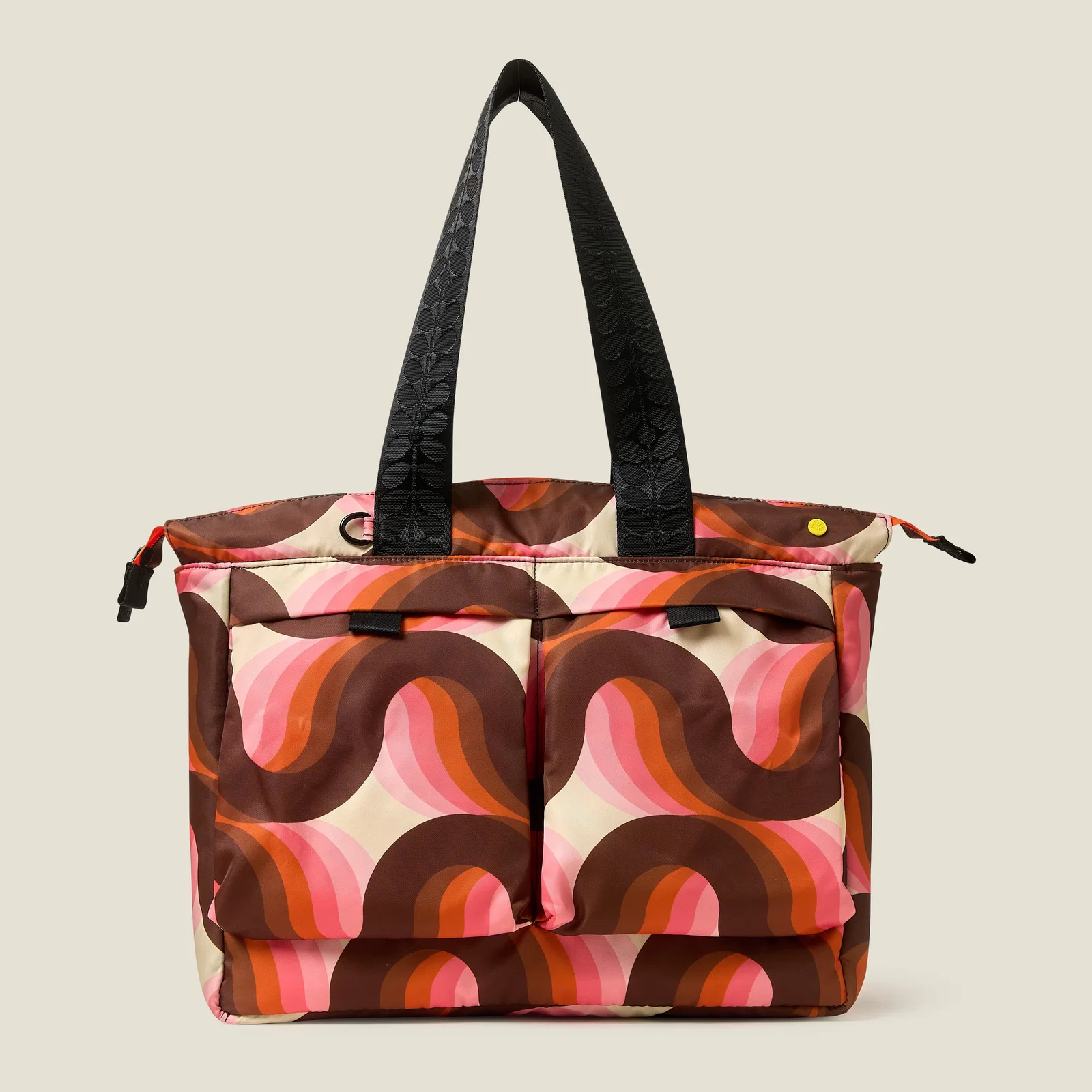 Image of Axis Tote - Rolling Waves Rose
