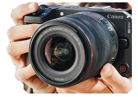 Just launched: Canon EOS R6 V with 20-50mm f4L IS USM PZ Lens.