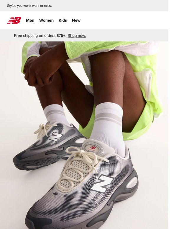 Running new arrivals