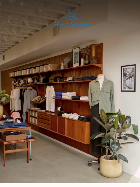Our New Merz b. Schwanen Store in Venice, California