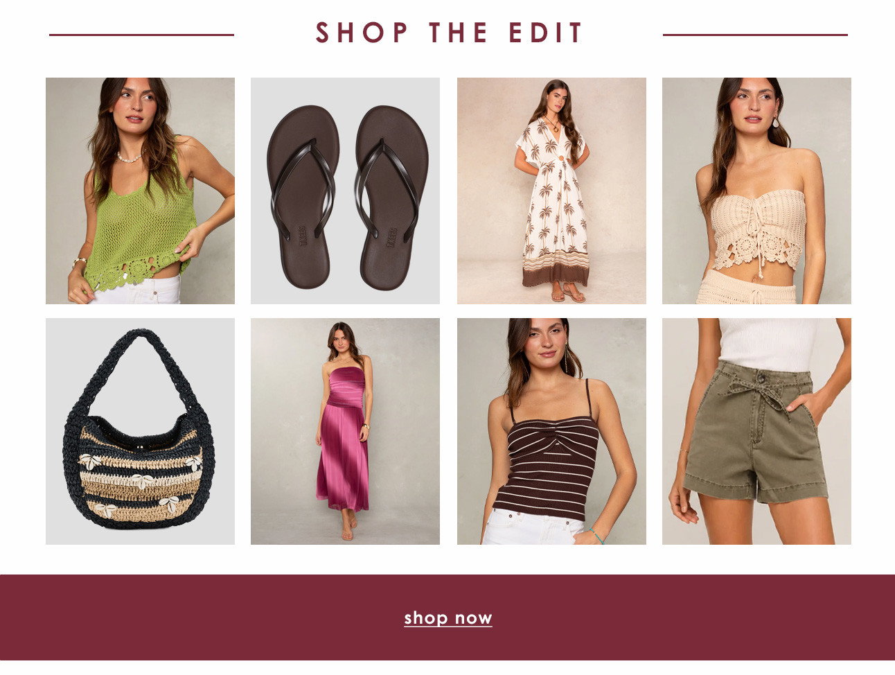 SHOP THE EDIT