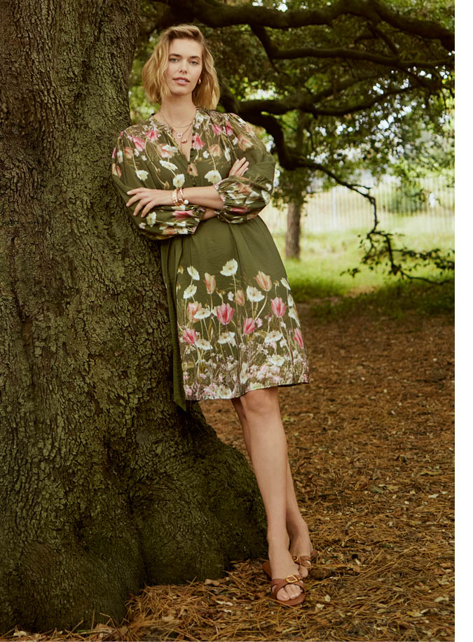 Eden Garden Belted Dress