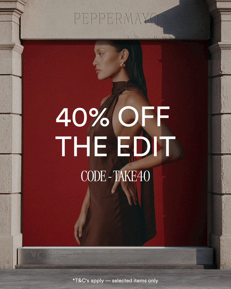 FINAL HOURS — SHOP 40% OFF
