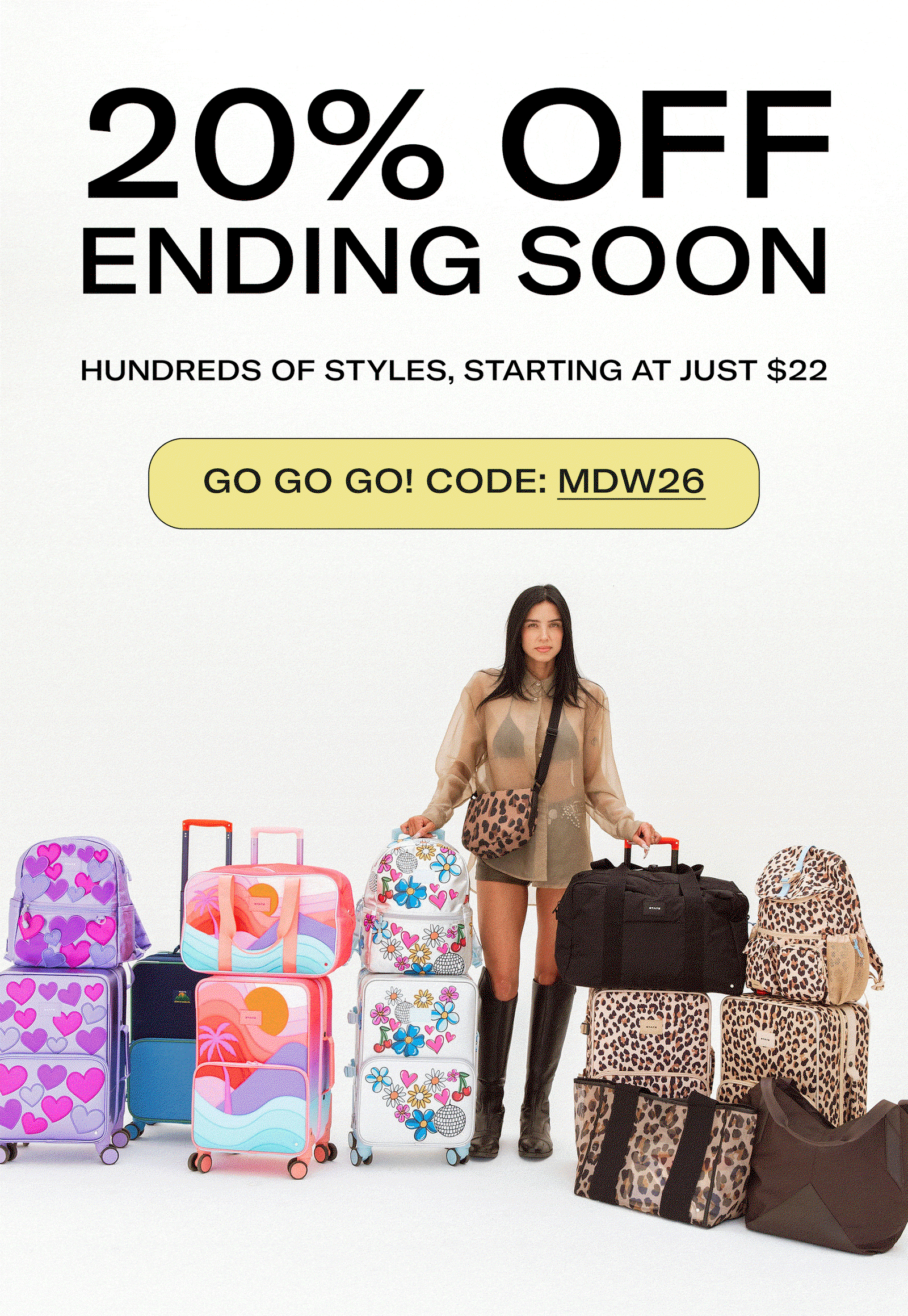 20% OFF ENDING SOON