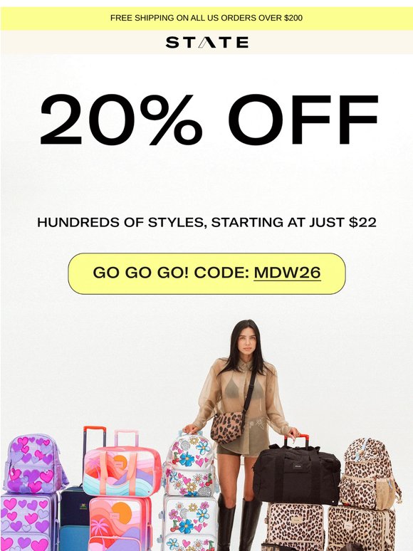 ENDING SOON: 20% OFF