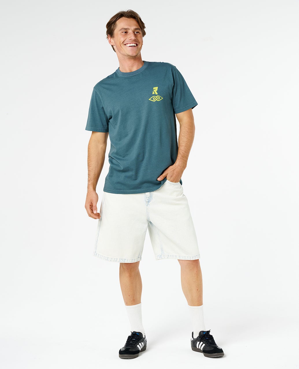 Liquid Trips Denim 22" Walk Short