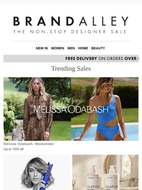 Up to 70% Off Today's Best from Melissa Odabash, Gucci, Dyson, Christy and more