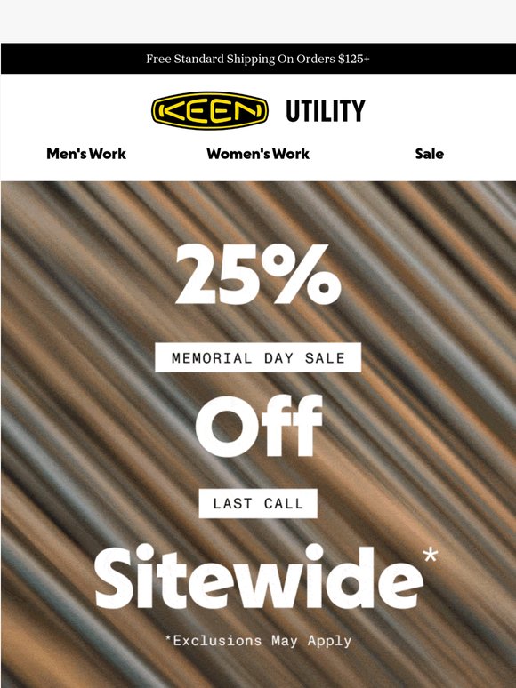 🚧 Last Call for 25% Off!