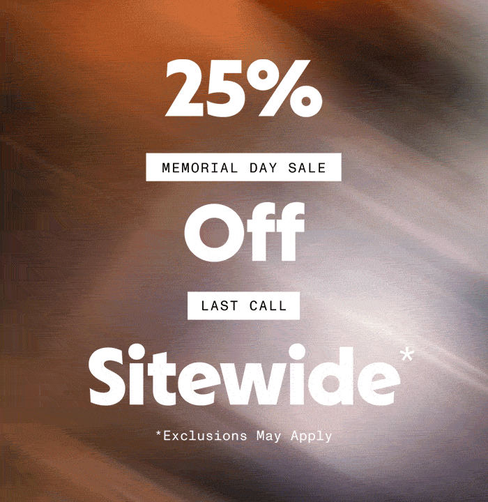 25% Off Sitewide