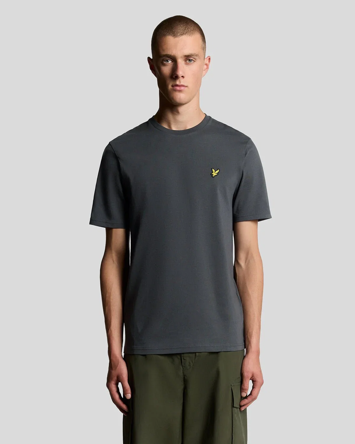 Image of Cotton Crew Neck T-Shirt
