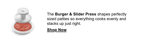 bruger and slider press 