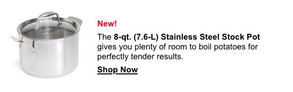 stainless steel stock pot