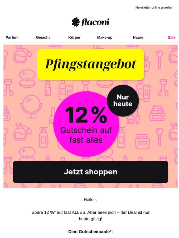 DEAL der Woche: 12 % sparen 🎉