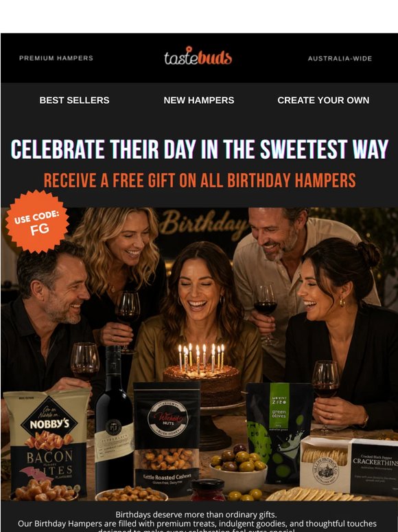 Celebrate in Style with Our Birthday Hampers!✨ 🎂