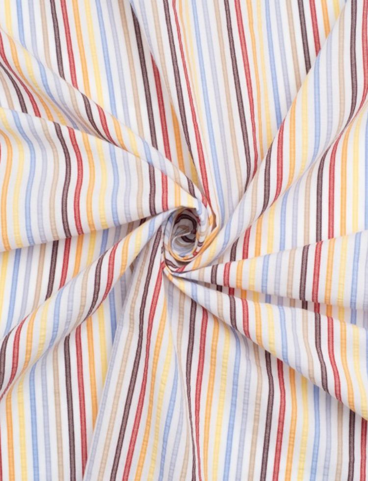 Deadstock Italian Cotton Seersucker