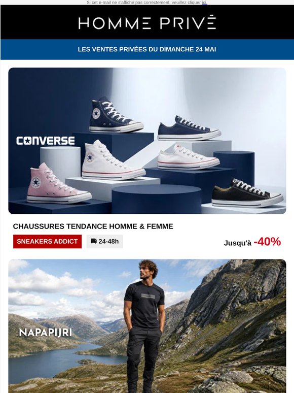 👟CONVERSE CHUCK TAYLOR | NAPAPIJRI | MAISON MARGIELA Parfums | BUSTAGRIP, LANDO Sneakers...