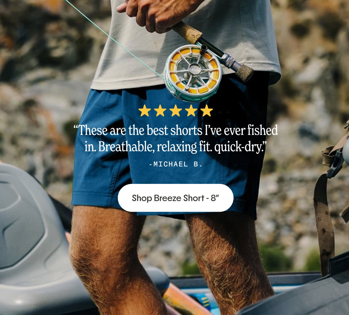 Shop Men's Breeze Short - 8"