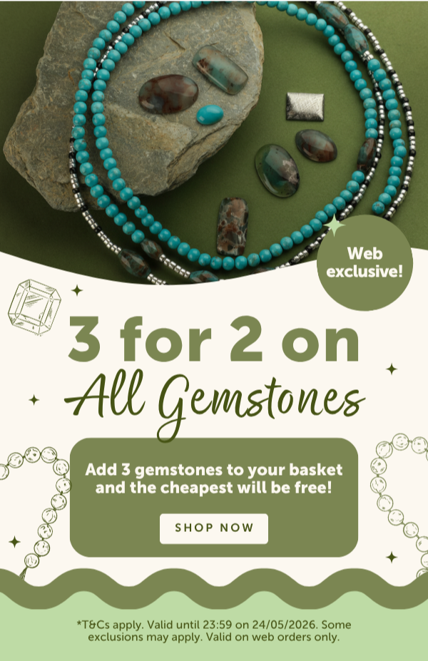 3 for 2 on gemstones
