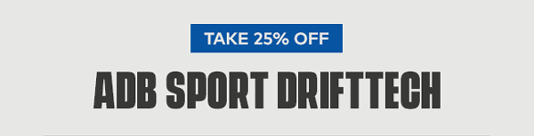 Take 25% Off | ADB Sport DriftTech