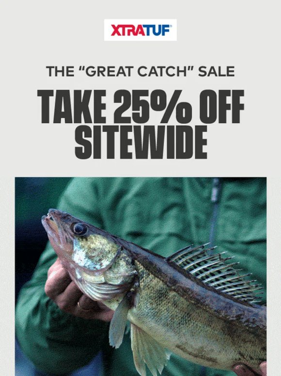 The "Great Catch" Sale is Still Going