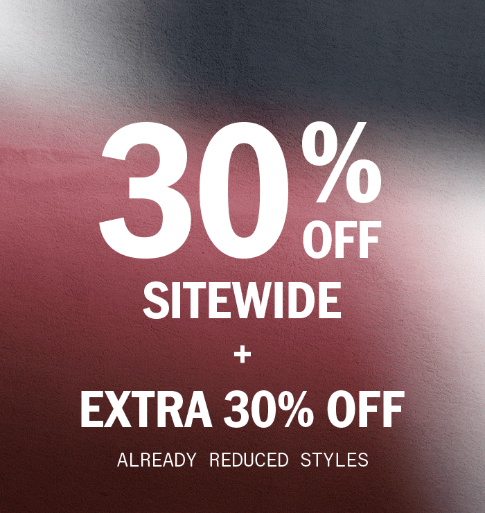 Memorial Day Sale Ends Tomorrow: 30% Off Sitewide + Extra 30% Off Already Reduced Styles
