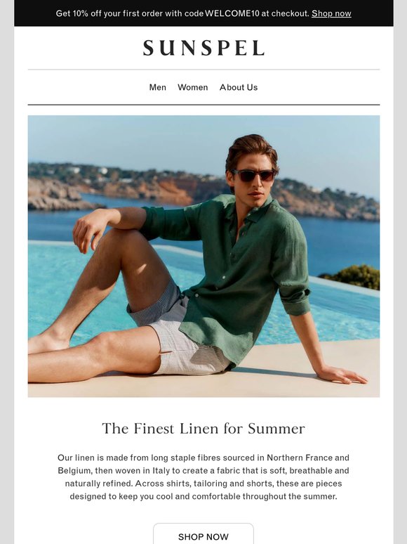 The Finest Linen for Summer