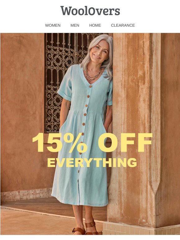 Ending Tomorrow | 15% Off Everything