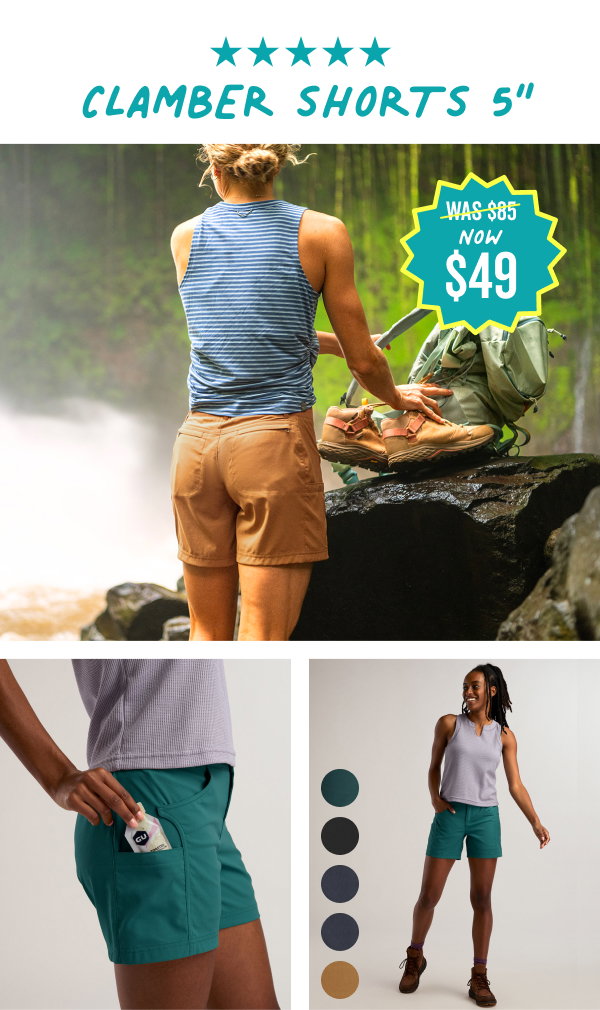 Shop the Clamber Shorts