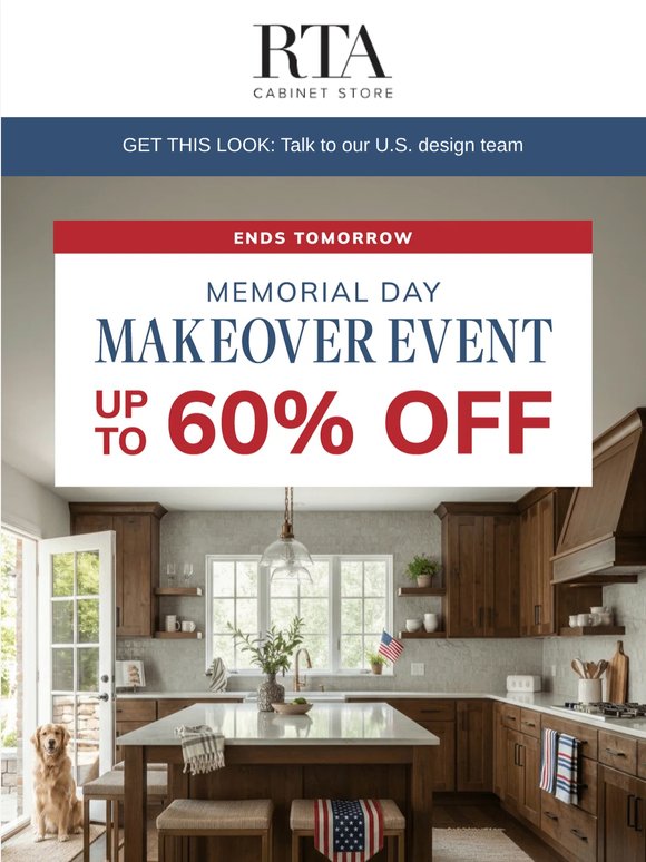 ★ Ends Tomorrow ★ Memorial Day Makeover Event