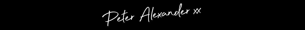 Peter Alexander xx