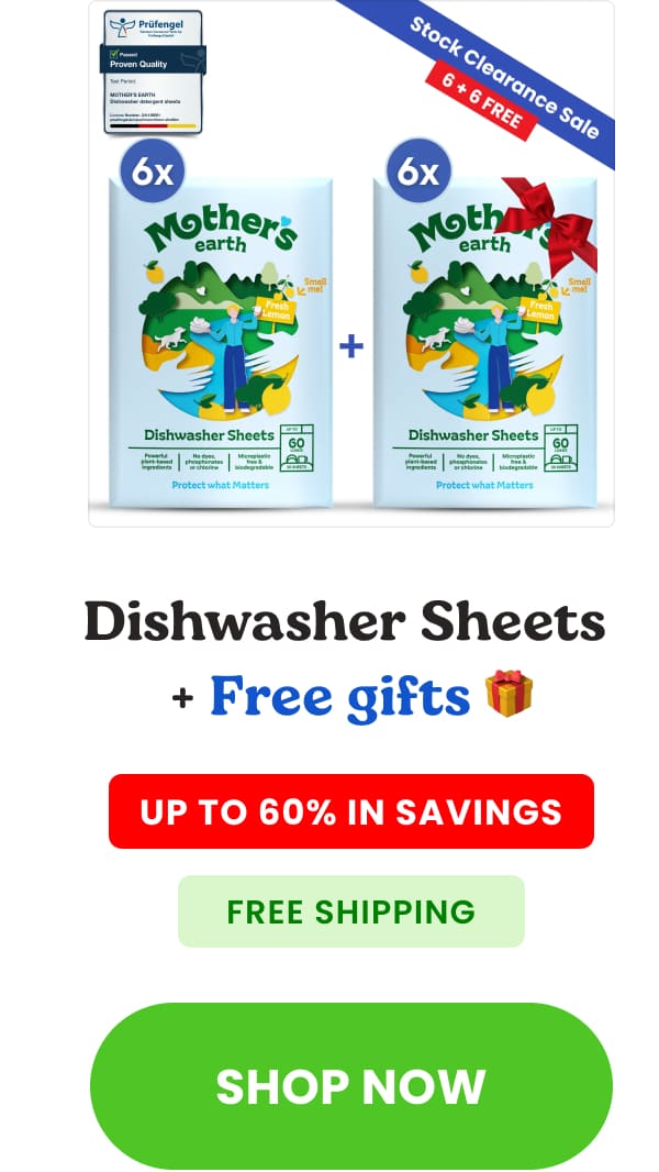 Dishwasher Sheets + Free gifts 🎁