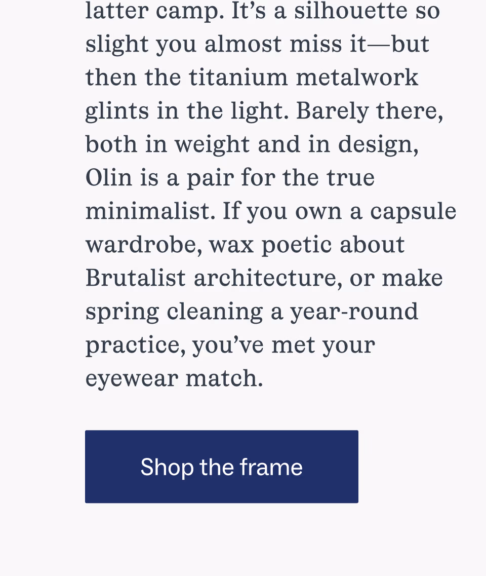 Shop the frame
