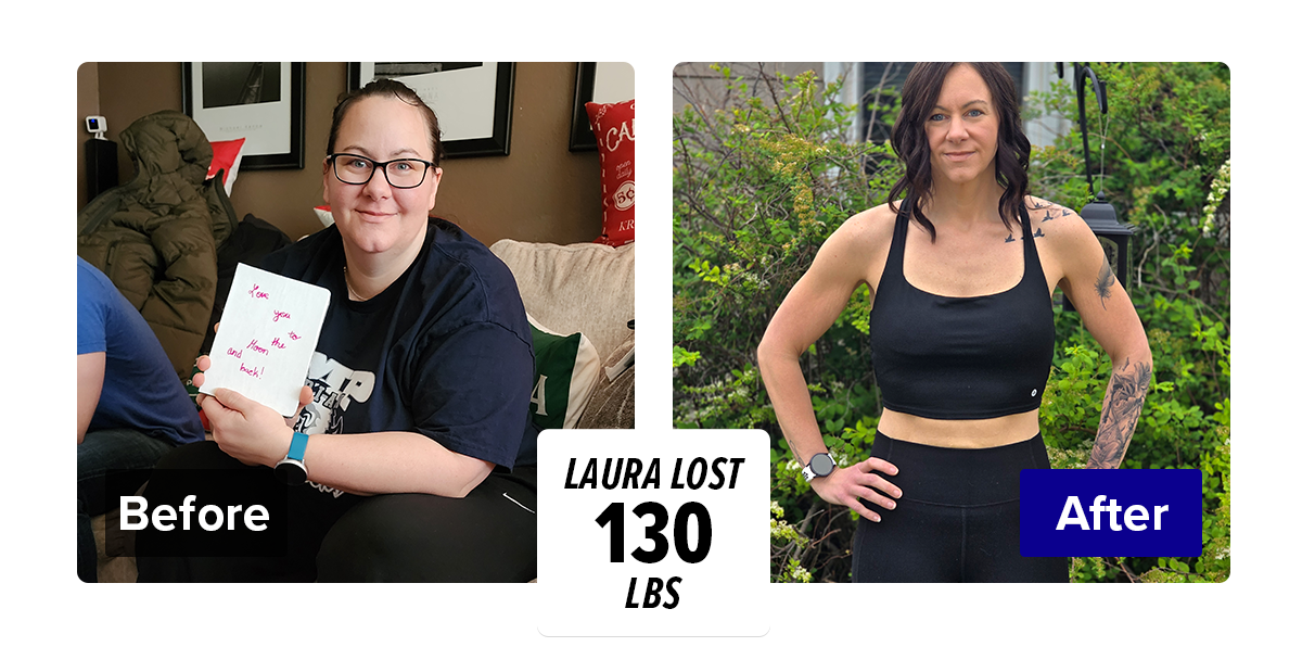 Laura Lost 130 lbs