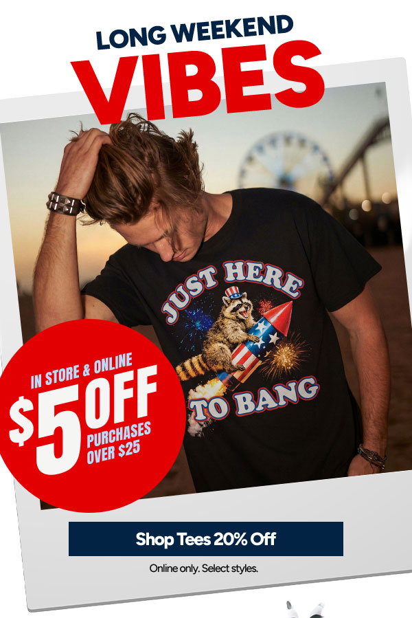 Shop Tees + Deals