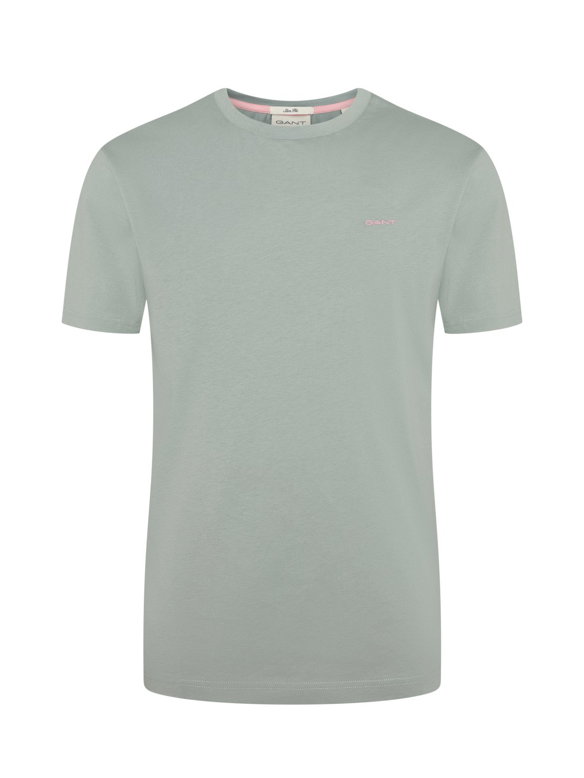 Baumwoll-T-Shirt mit Logostickerei