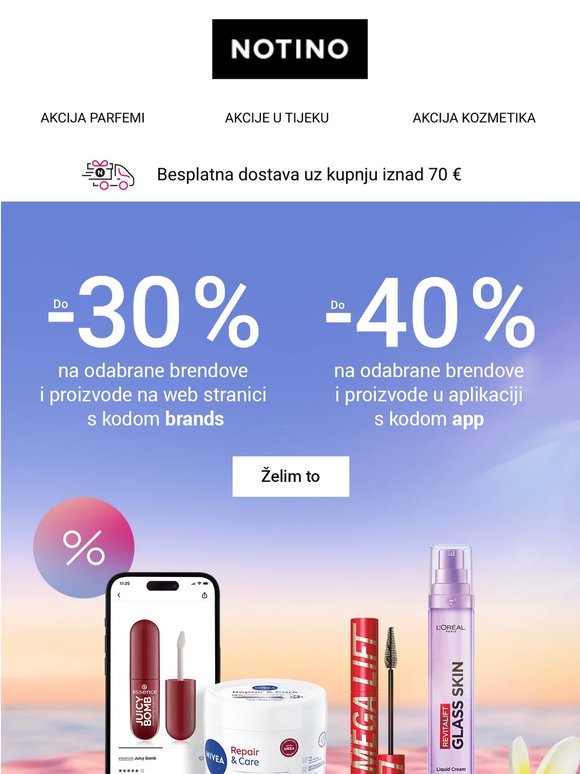 Danas je posljednji dan popusta do 40 %!