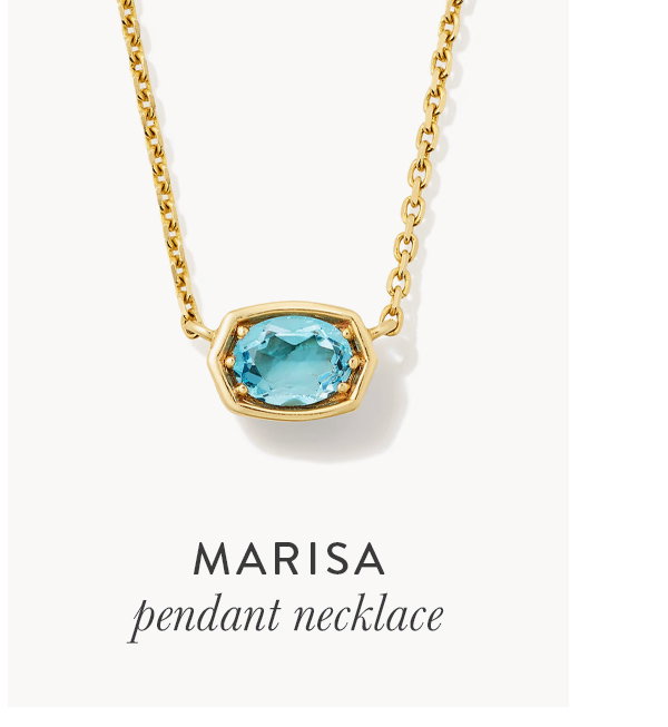 Marisa pendant necklace