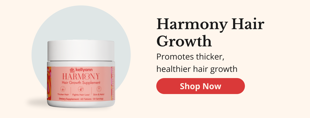 Harmony Hair Growth Promotes thicker, healthier hair growth Shop Now