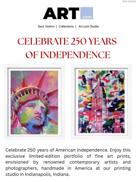 Celebrate 250 Years of Independence